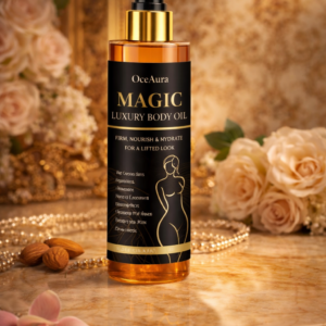 OceAura deep moisturizing body oil for dry skin hydration