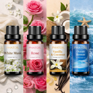 PHATOIL Aromatherapy Fragrance Oil-White Musk 10ml